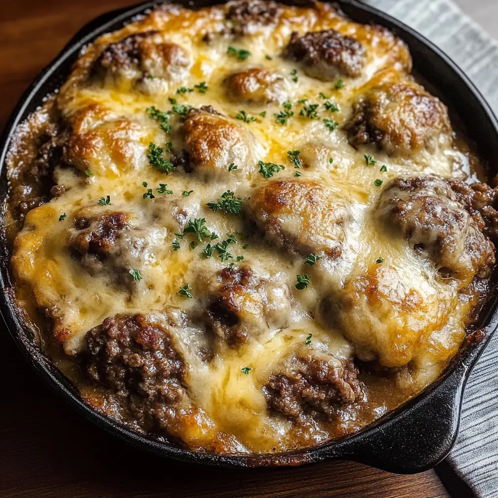 Amish Hamburger Steak Bake