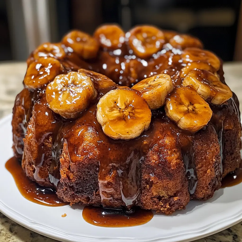 Banana Brûlée Pull-Apart Bread