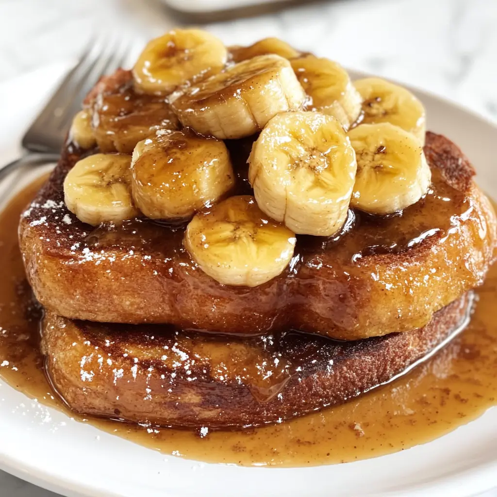 Bananas Foster French Toast