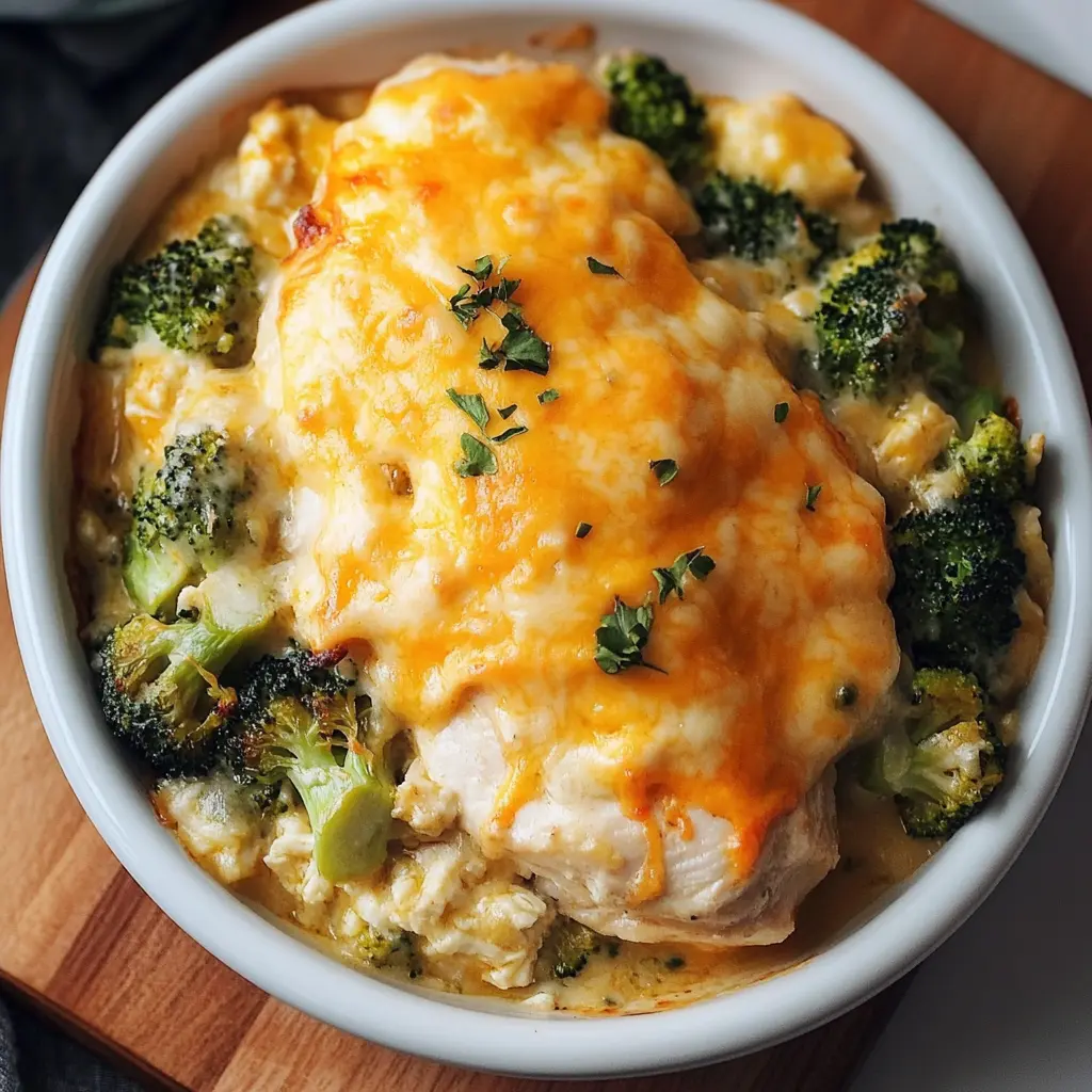 Cheesy Chicken Broccoli Bake