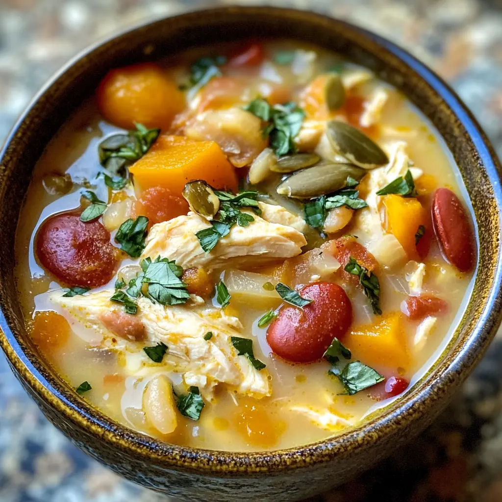 Chicken Butternut Squash Soup