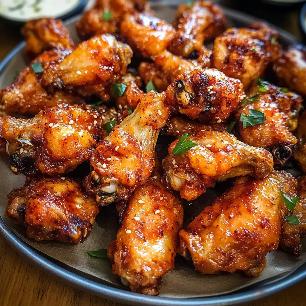 Crispy Oven Baked Chicken Wings