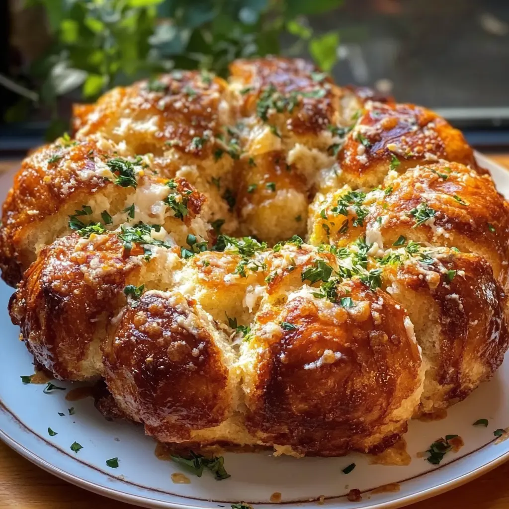 Garlic Parmesan Chicken Monkey Bread