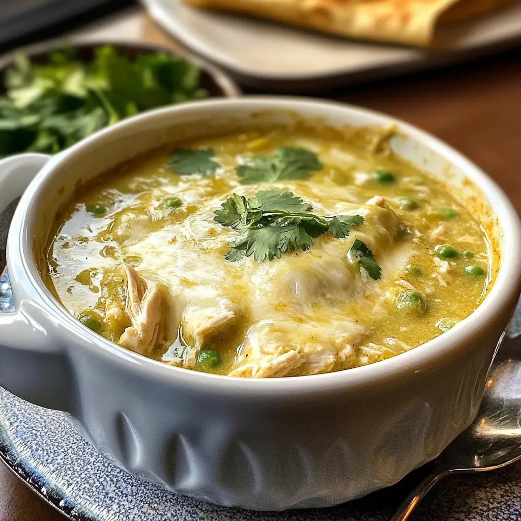 Green Enchiladas Chicken Soup