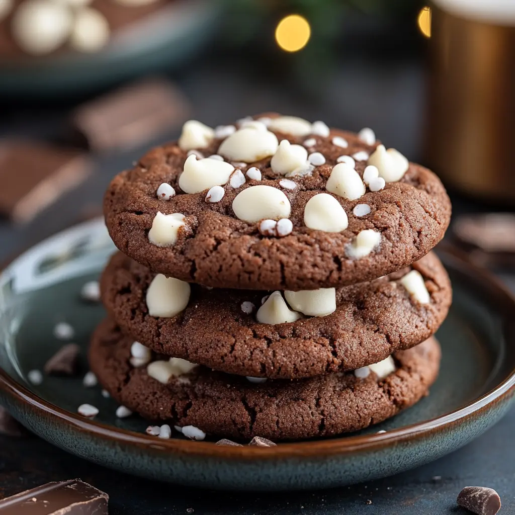 Hot Chocolate Cookies