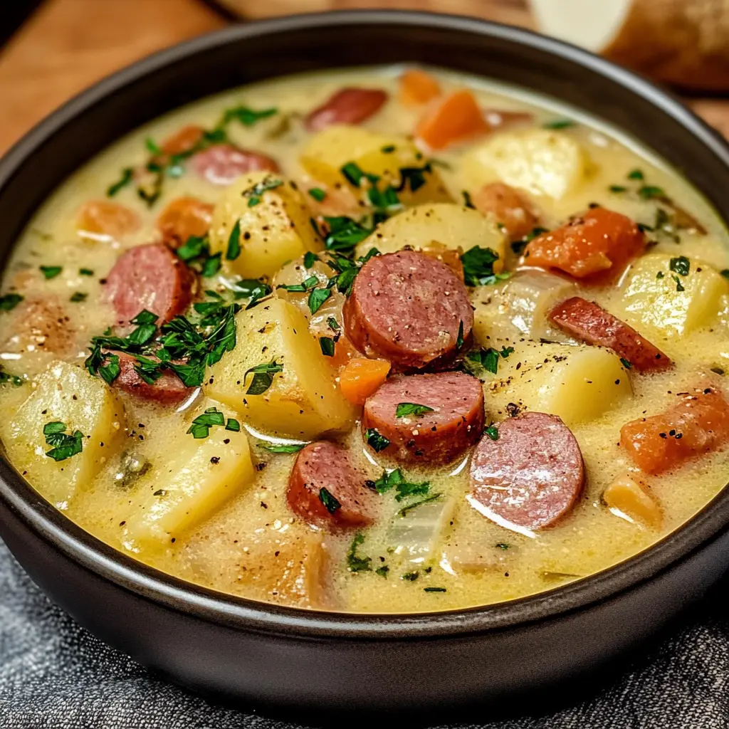 Kielbasa Potato Soup