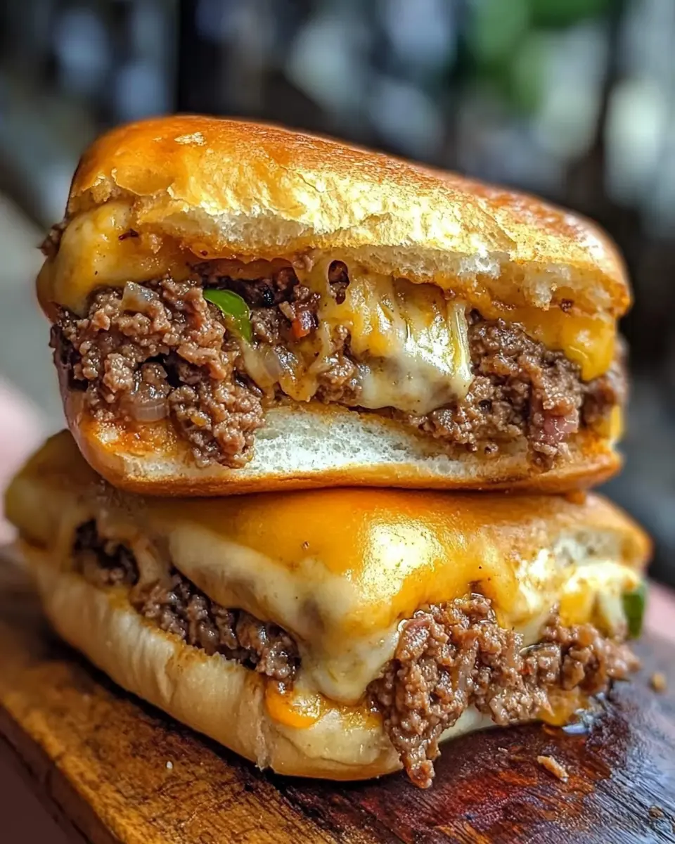 Philly Cheese Steak Sloppy Joes