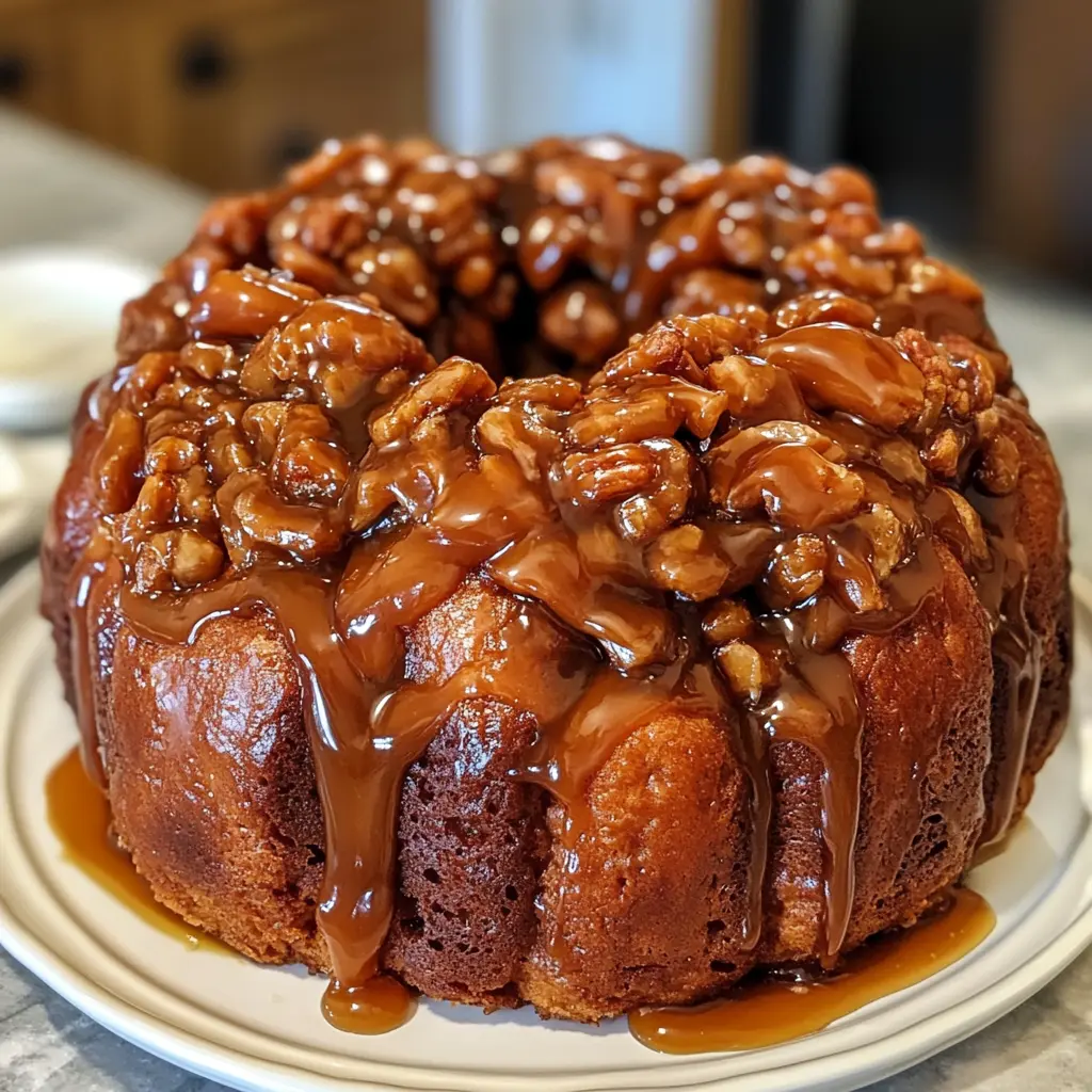 Salted Caramel Monkey Bread