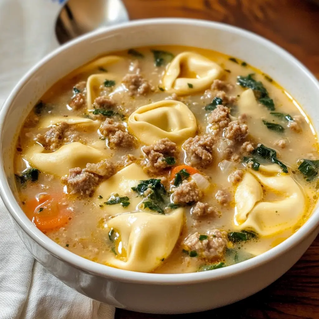 Sausage Tortellini Soup