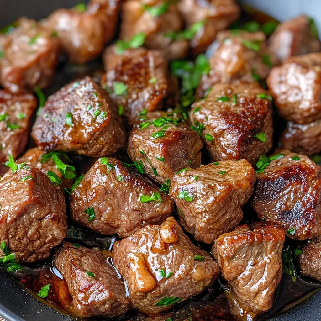 Air Fryer Juicy Steak Bites