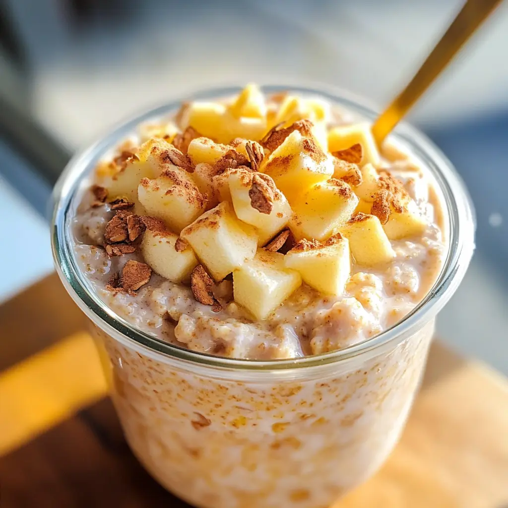 Apple Pie Overnight Oats