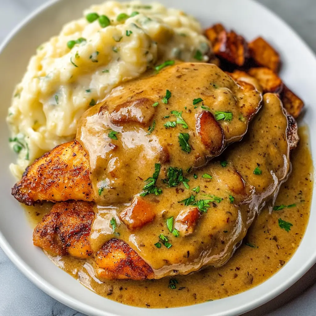 Best Smothered Chicken Breast