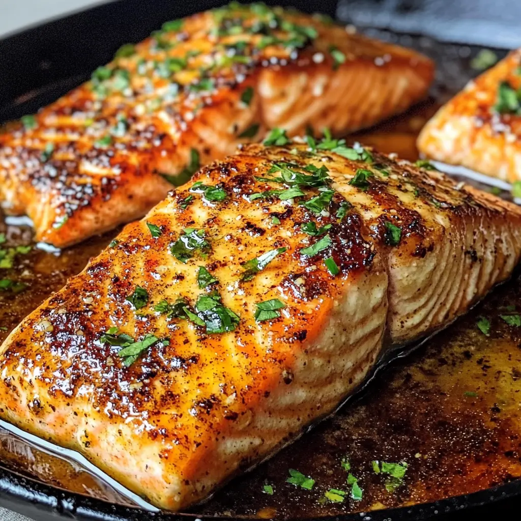 Cajun Honey Butter Salmon