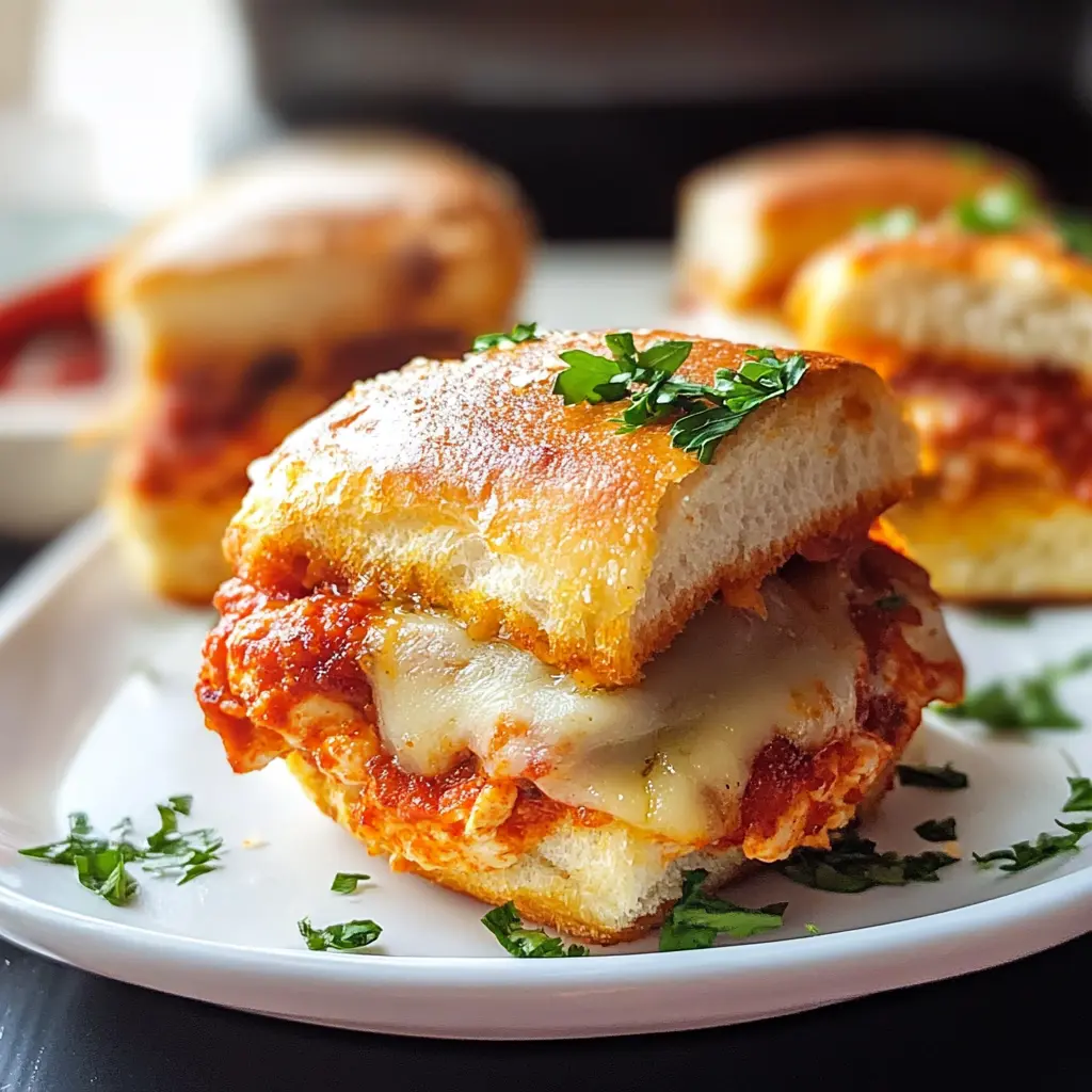 Chicken Parmesan Sliders