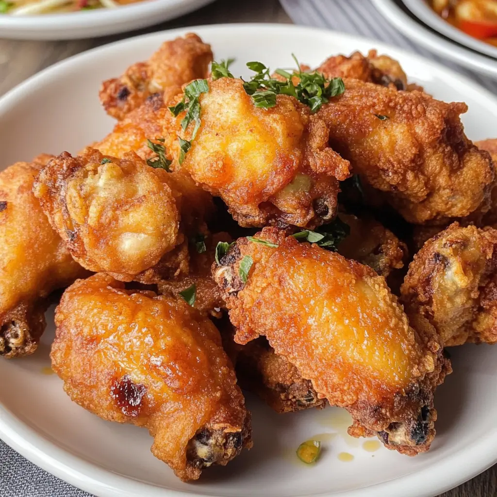 Deep Fried Chicken Wings