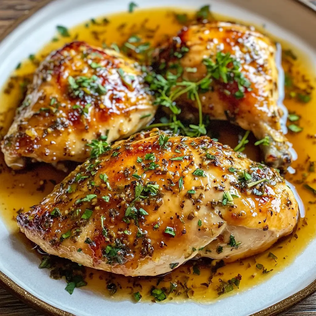 Easy Baked Honey Dijon Chicken