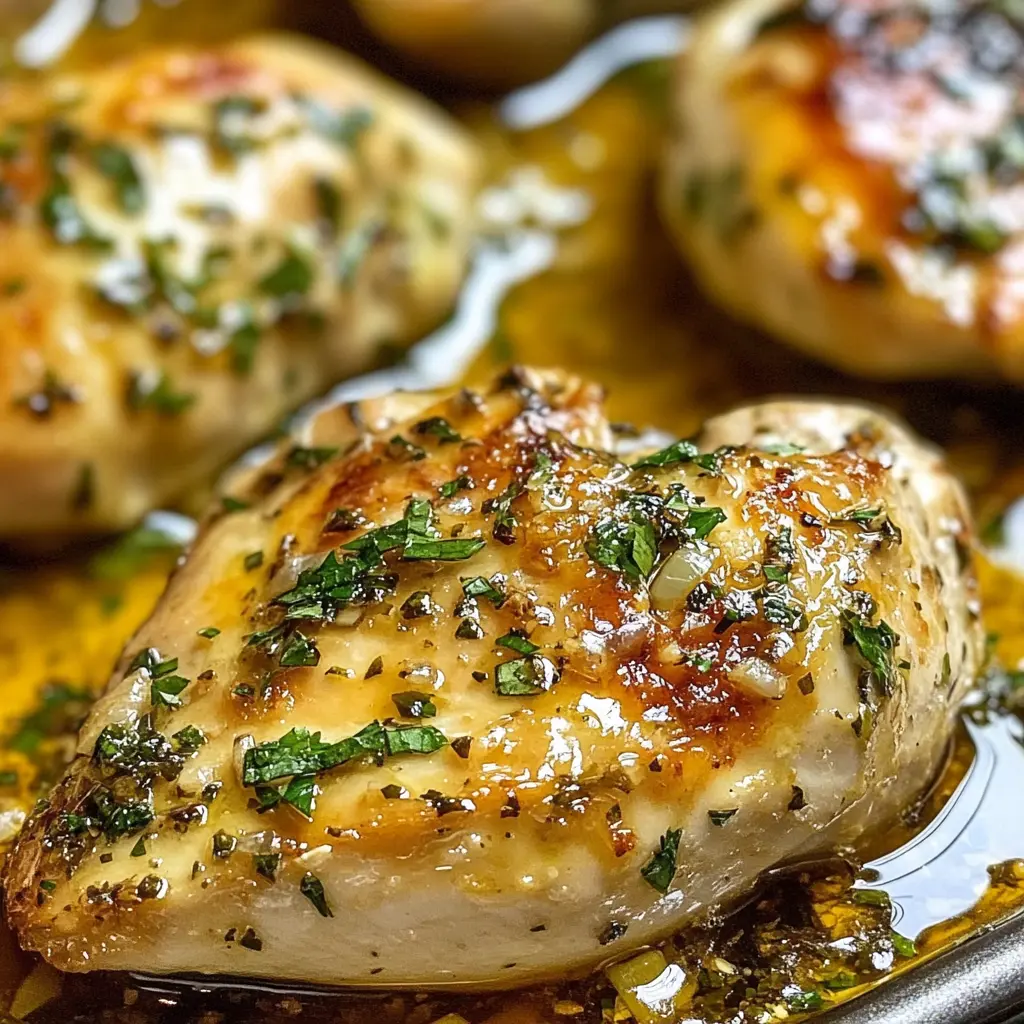 Garlic Butter Baked Chicken Breast Recipe