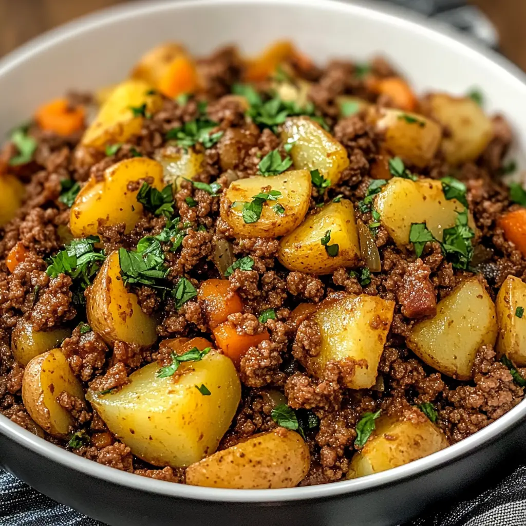 Ground Beef and Potatoes