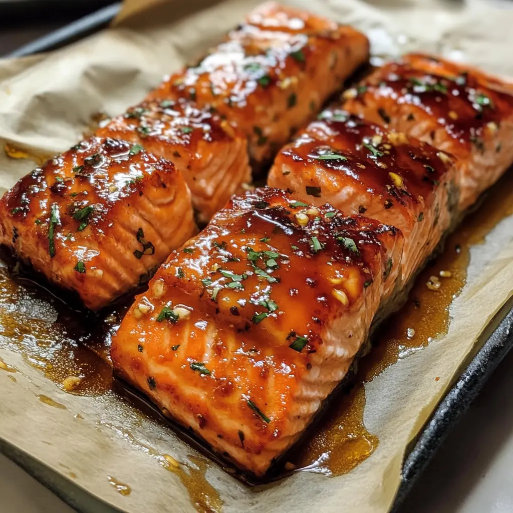 Honey Glazed Salmon