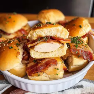 Maple Bacon Turkey Sliders