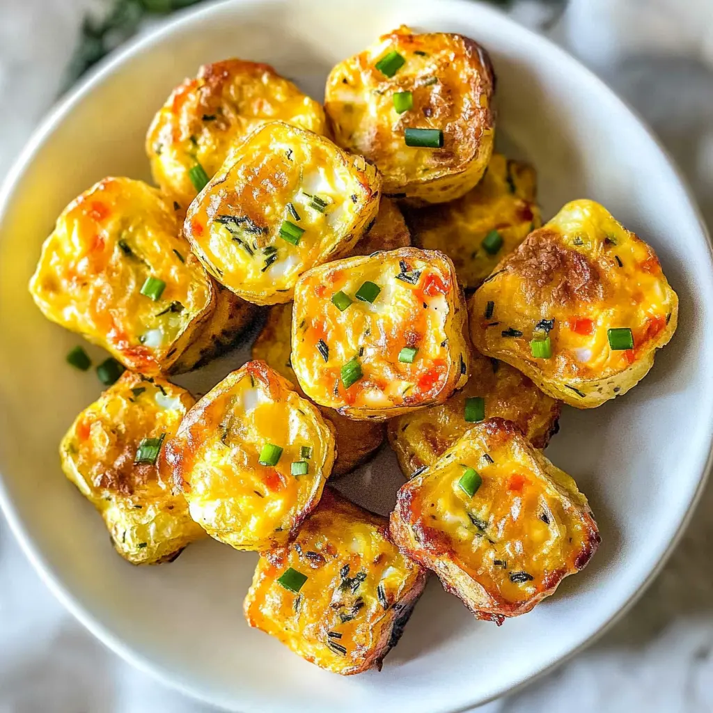 Potato Cheddar and Chive Egg Bites (Better-than Starbucks Copycat)