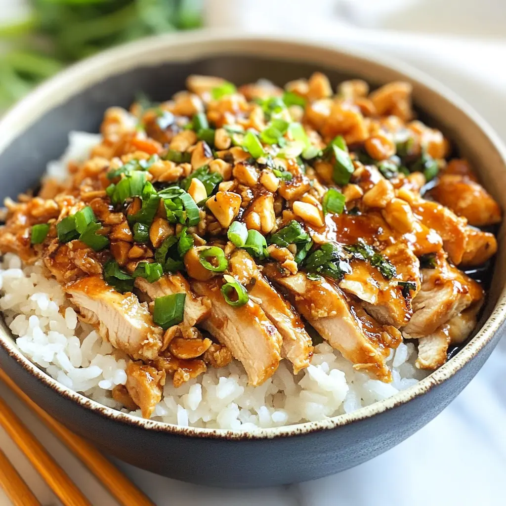 Teriyaki Chicken Rice Bowl